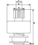 Côte et dimensions
