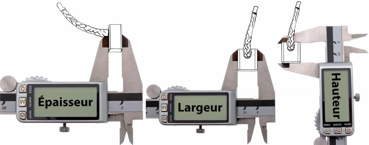 Côtes et dimensions