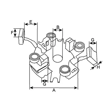 Schéma cote et dimensions