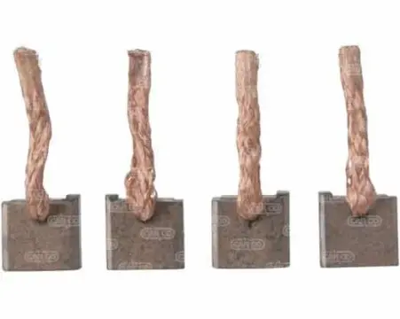 Jeu de balais charbon pour démarreur BOSCH 0001107094