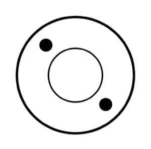 Cotes et dimensions du solénoïde 132093-2