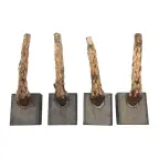 Jeu de balais charbon pour démarreur BOSCH 0001263004