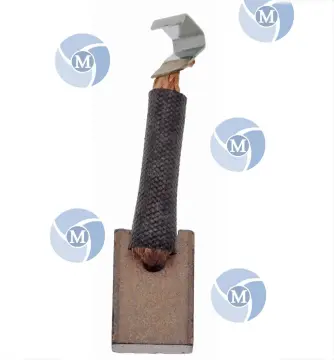 Jeu de balais charbon démarreur FORD 3601369