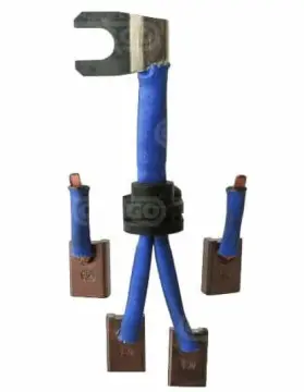 Jeu de balais charbon pour démarreur HITACHI 23300KA270
