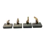 Jeu de balais charbon pour démarreur BOSCH 0001218728
