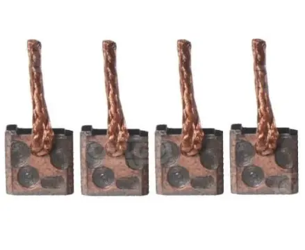 Jeu de balais charbon pour démarreur BOSCH 0001107103