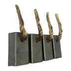 Jeu de balais charbon démarreur BOSCH 0001357002