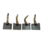 Jeu de balais charbon pour démarreur BOSCH 0001108210
